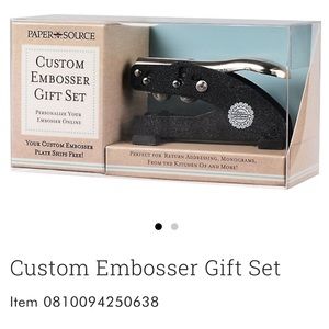🚨LAST CHANCE🚨 NEW Paper Source Custom Embosser